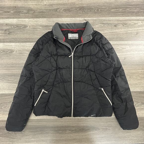 Vintage Nike Puffer Jacket Womens Extra Large Goose Down Y2K Gorp Quilted - Picture 1 of 6
